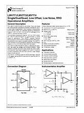 DataSheet LMV774 pdf